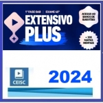 1ª Fase OAB 40º - Extensivo PLUS (CEISC 2024) (Ordem dos Advogados do Brasil)
